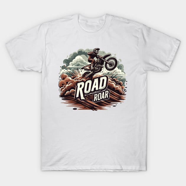 Dirt Bike T-Shirt by Vehicles-Art